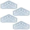 YIDU69Q 4 Pcs 90 Degree Gusseted Fitting for 1-5/8" Strut