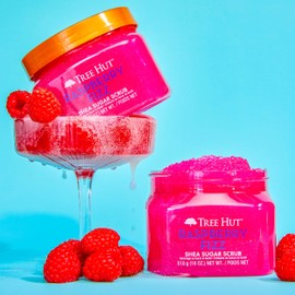Tree Hut Shea Sugar Scrub -Raspberry Fizz -510g 18 oz