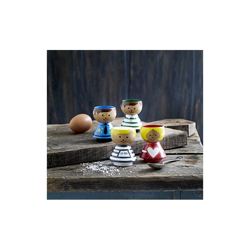 Lucie Kaas BF02BB Beech Wood Egg Cup 7cm