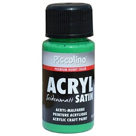 Piccolino Acrylic Paint Green 50 ml for Painting - Satin Acrylic Paint for Hobby & Art Supplies