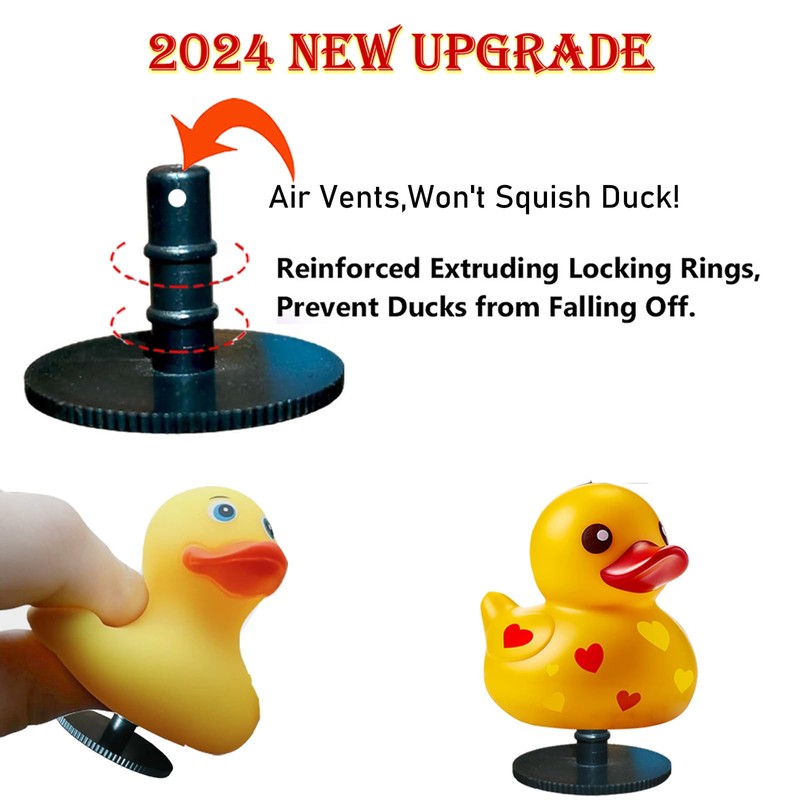 AKLOPE 2024 New Duck Plug - Rubber Duck Mount,Flock Locker