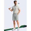 Soothfeel Men's Golf Shorts with 5 Pockets Stretch Lightweight Quick