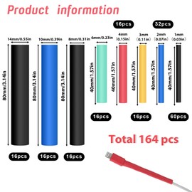 164Pcs Charger Protector Flexible Cable Saver Charger Cord Protector for Phone Charger Mouse Cable Wire Protector Phone Charger Wire Protector Tube Wrap Cable Wire Kit for All Cellphone Data Lines