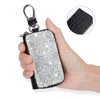 eing Bling Crystal Car Key Case Genuine Leather Auto Smart