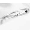 Kingray Jewelry Stainless Steel Heart Shaped Wedding Band Promise Statement