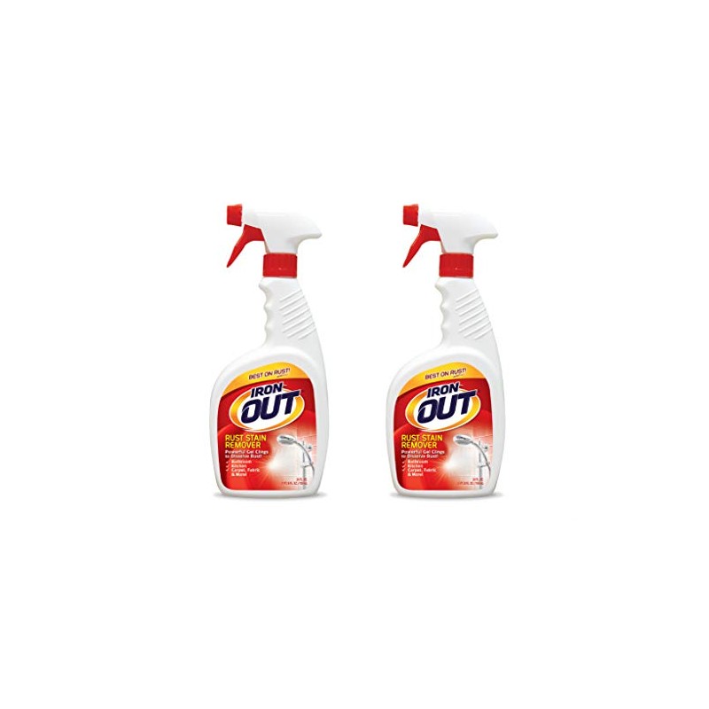 Iron OUT Gel quitamanchas para óxido, Blanco, 2 unidades, 1