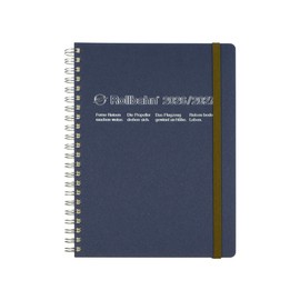 [Delphonics Notebook 2026-2027 Version/Starts March 2026] Rollbahn Diary Om A5 (Dark Blue)