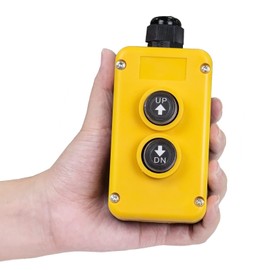 ECO-WORTHY 4 Wire Dump Trailer Remote Control Switch for Hydraulic Pump 12V DC for Lift Winch Dump Bed