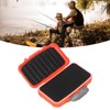Thickened Multi Functional Fishing Tackle Box Double Opening 4 Sided