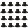 Gute Taper Candle Holder, Candle Holders for Pillar Candles, Matte Black Candlestick Holder Centerpieces for Home Decoration, Wedding Anniversary, Party, Housewarming Gifts,Set of 16,Round