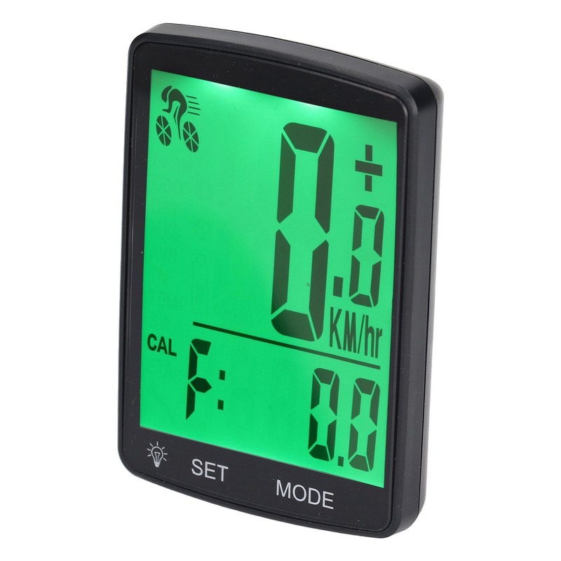 Bicycle Computer with Speed Cadence Sensor 2.8in LCD Display Bike