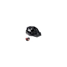 Casco De Bicicleta Adulto Ajustable Con Vicera Iciqlo Color Negro Talla Unitalla
