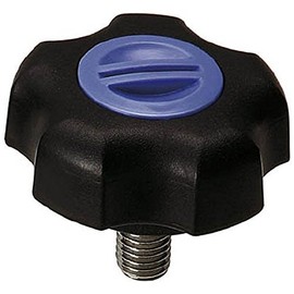 三星 フィットノブ M6 本体/黒 キャップ/黒 (5個入り) FITKM6BK5P