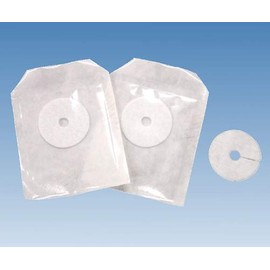 Nippon Eishi NE-2001 Tube Fixing Pad NE Patch Diameter 1.2 inches (30 mm) Hole Diameter 0.2 inches (6 mm) 100 Sheets