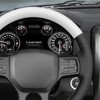 MEWANT Dodge RAM DIY Stitching Steering Wheel Cover Wrap for