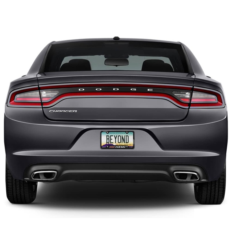 iPick Image Made for HEMI 392 Black Real 3K Carbon