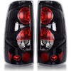 AUTOSAVER88 Tail Lights Assembly Compatible with 1999-2006 Chevy Silverado 1500 2500 3500/2007 Silverado with Classic Body Style/ 1999-2002 GMC Sierra 1500 2500 3500 OE Replacement/Clear Lens