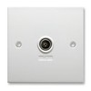 (ANTIFERENCE) WALL PLATE SINGLE IEC SCREENED, Wall Plates, Outlets Aerial