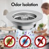 3 in 1 Kitchen Sink Drain Strainer & Sink Stopper,