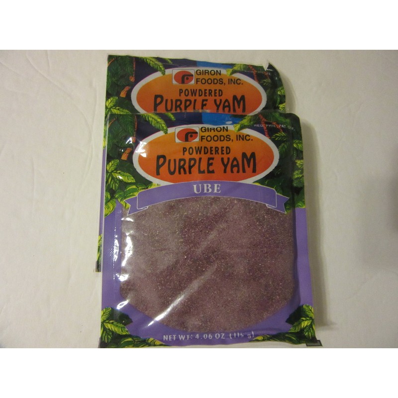 Powdered Purple Yam UBE 2pk 4.06 oz ea Halaya Cakes
