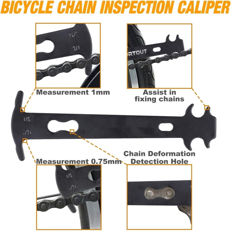 JCZD Bicycle Chain Repair Tool Kit, Cycling Bike Master Link