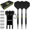 MageRabbit Soft Darts with Plastic Tip,18g, Set of 3 Copper