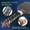 Best Pro Pickleball Paddle, T700 Carbon Fiber Surface CFS, HighGrit