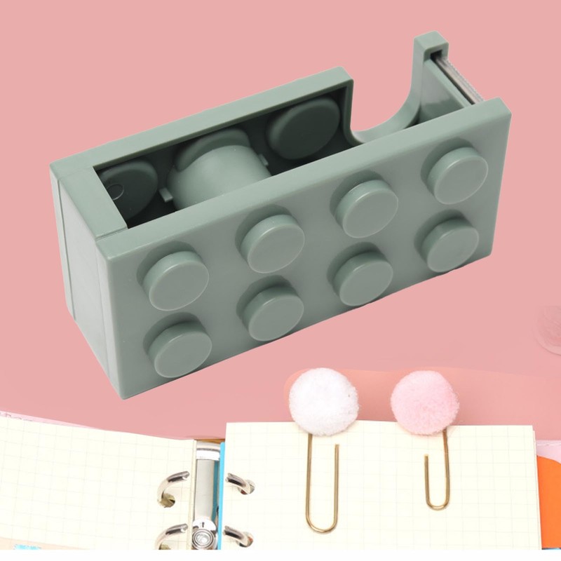 Desktop Tape Dispenser, Practical, Stylish and Durable, Building Block Tape