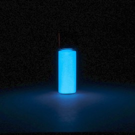 Blue Europium phosphorescent glow in the dark Powder - Chemistry Sample