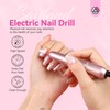 SAVILAND Electric Nail Drill: Rose Electric Nail File 20000RPM Efile