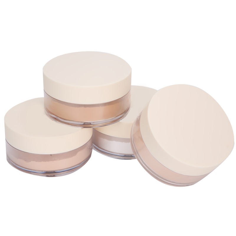 4pcs FOCALLURE Oil Control Loose Powder Moisturizing Face Setting Powder