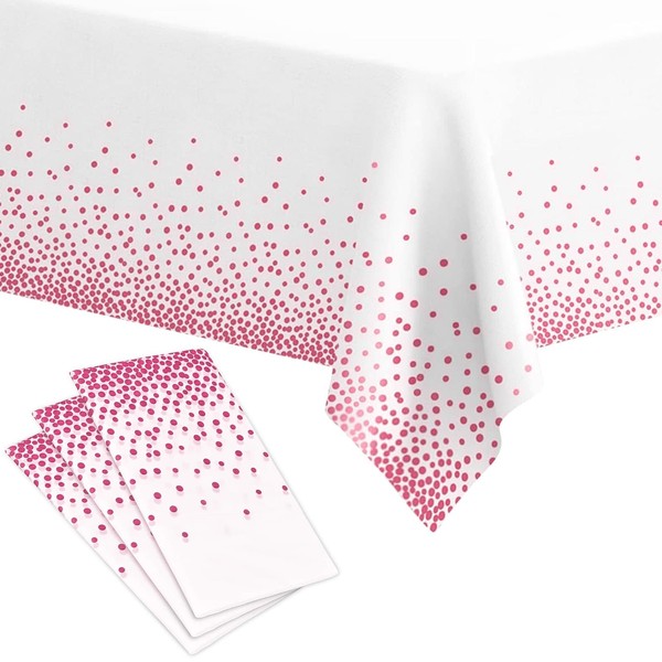 Pack of 3 Birthday Tablecloths, Disposable Tablecloth, Paper Tablecloth, Disposable