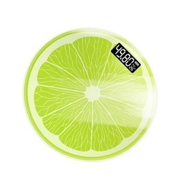 CHILDWEET 1Pc Lemon Design Body Weight Scale Accurate Digital Weighing Tool for Home Use Compact Durable High Precision Measurement Temperature Display Function Stylish for Any Room