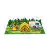 MOKIO® Pop Up Card - Camping with Tent - 3D