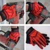 HANDLANDY Anti Vibration Gloves, SBR Padding, TPR Protector Impact Gloves,