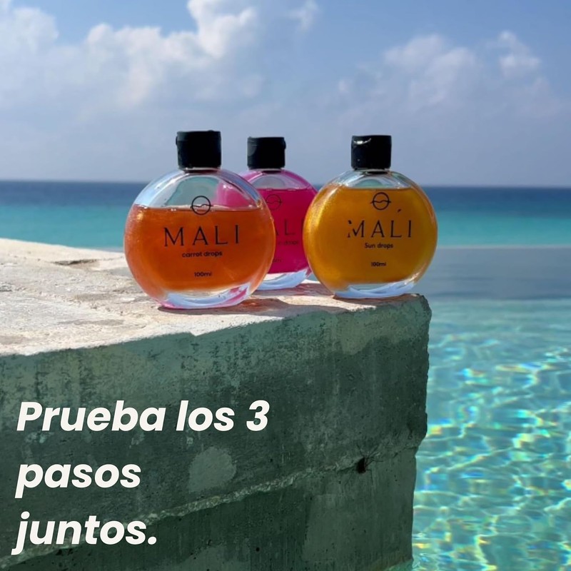 Bronceador natural Mali con aceite de coco – Bronceado dorado