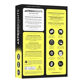 Astrobrights Premium Color Paper, 8-1/2 x 11 Inches, Lift-Off Lemon, 500 Sheets