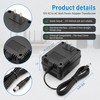 AC to AC Wall Adapter Transformer 12V Straight 2.1 mm