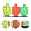 GANAZONO Mini Thumb Target 3Pcs Wear-Resistant Soft Polygon Training Board