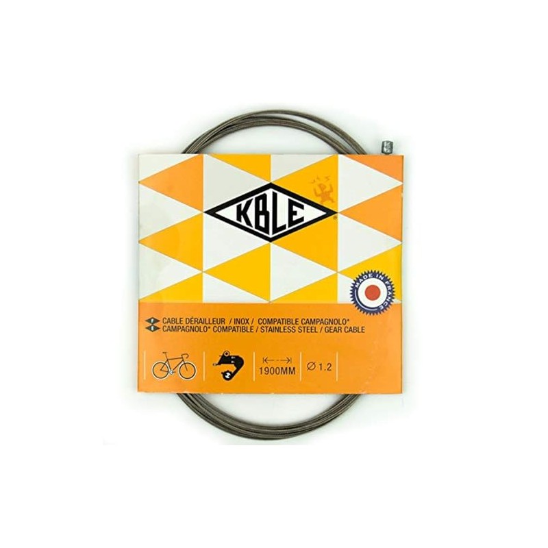 Transfil Campagnolo Stainless Steel Gear Wire, 190 cm