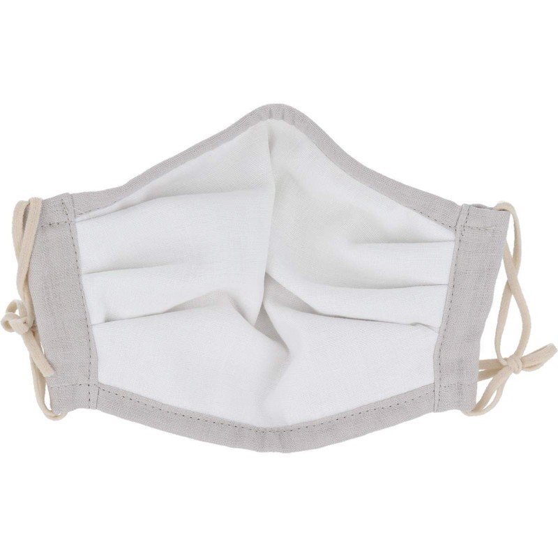Soft Mask, Japanese Gauze for Sensitive Skin, Regular Size, Gray,