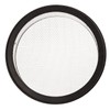 1" Aluminum Vent Tab Style Open Screen Black Pack of