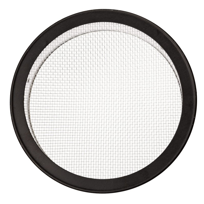 1" Aluminum Vent Tab Style Open Screen Black Pack of
