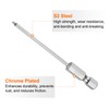 sourcing map 2pcs Ball End Hex Screwdriver Bit Set 1.5mm