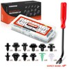 A-Premium 115PCS Bumper Fender Trim Clip Retainer Fastener Kits Compatible
