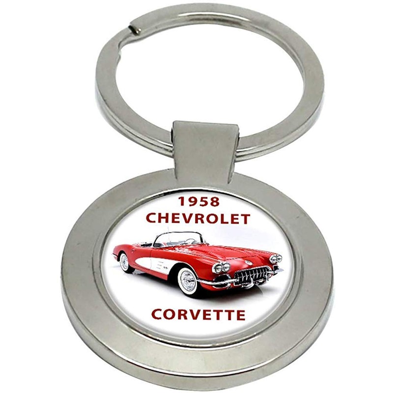 Giftshop UK 1958 Corvette Car Key Ring