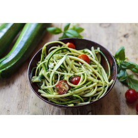 Triangle Germany Julienne Cutting Tool with Cherrywood Handle, Professional-Grade Compact Design Easily Cuts Vegetables for Veggie Noodles, Salads and More, Tempered Stainless Steel