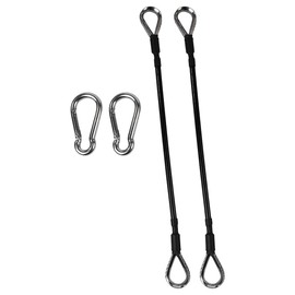 Laroal 2 Gym Extension Cords Fitness Extension Cord Accessories 26cm Home Fitness Equipment Accessories For A Pull-Down Robotic Leg Extension Machine