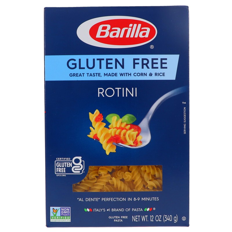 Barilla Gluten Free Rotini 12 Oz (3 pack)