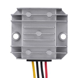 DewinLVD DC Voltage Converter, Step Down Converter Waterproof Voltage Stabiliser Module DC 20-60V to 12V 10A